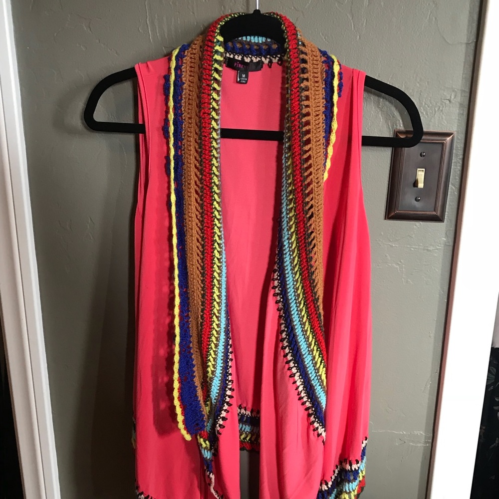 Crochet float vest
